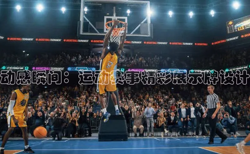 动感瞬间：运动赛事精彩展示牌设计
